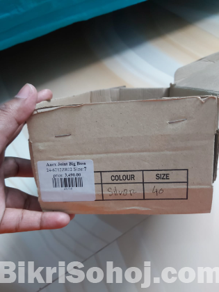 Zara company's shoes for sale.